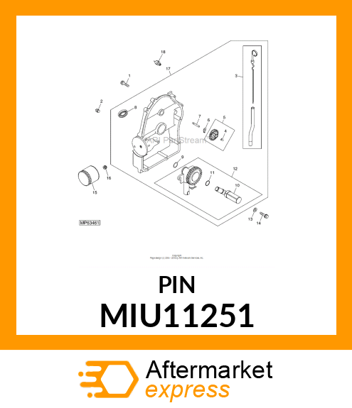 PIN, DOWEL LOCATING MIU11251