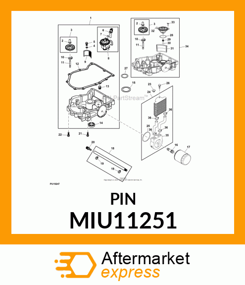 PIN, DOWEL LOCATING MIU11251