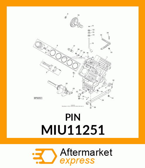 PIN, DOWEL LOCATING MIU11251