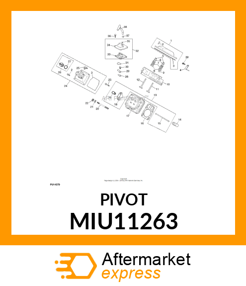 PIVOT, ROCKER ARM MIU11263