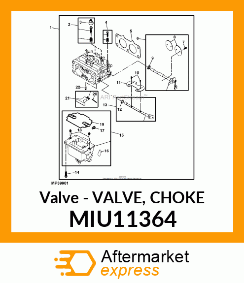 Valve Choke MIU11364