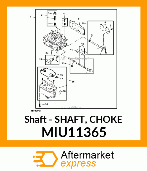 Shaft Choke MIU11365