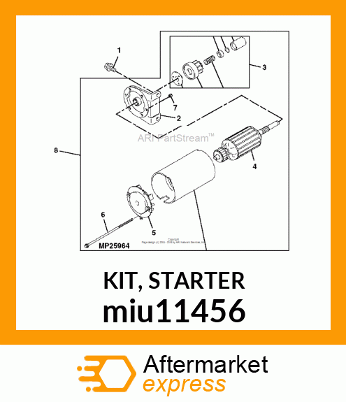 KIT, STARTER miu11456