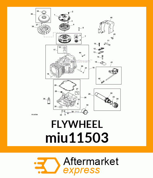 FLYWHEEL KIT miu11503