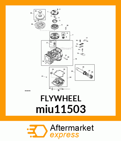 FLYWHEEL KIT miu11503