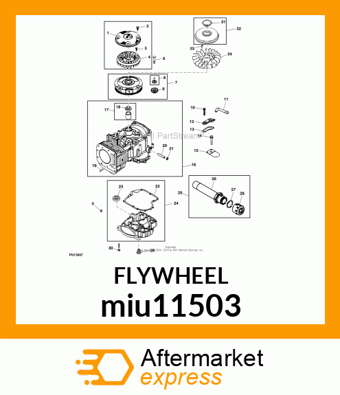 FLYWHEEL KIT miu11503