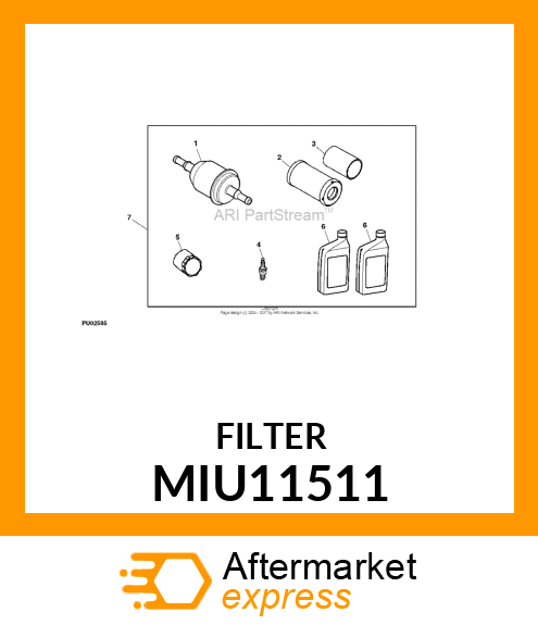 AIR FILTER, FILTER, AIR CLEANER CAR MIU11511