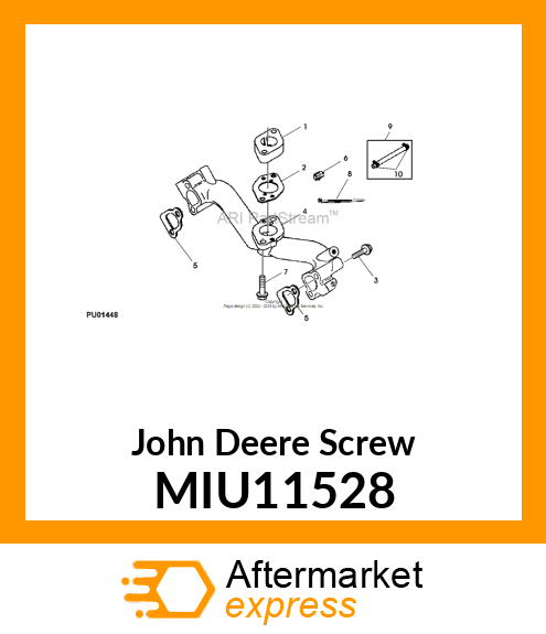 SCREW (CARBURETOR) MIU11528