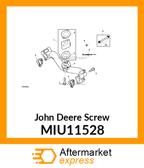 SCREW (CARBURETOR) MIU11528