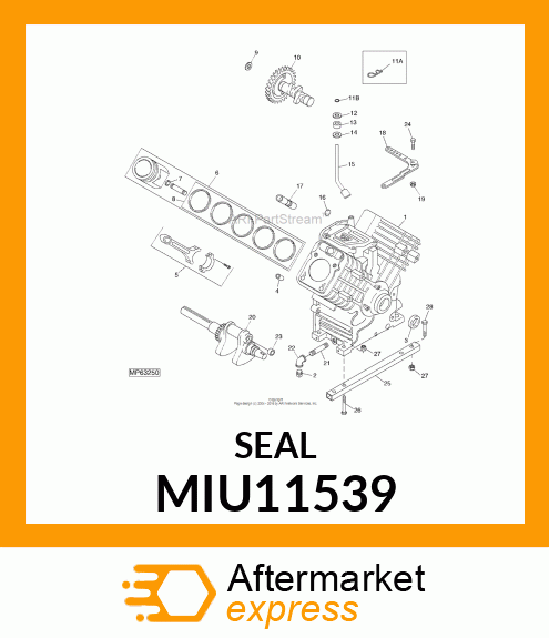 SEAL FRONT OIL MIU11539