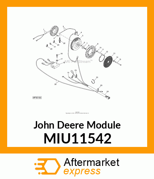 MODULE, IGNITION MIU11542