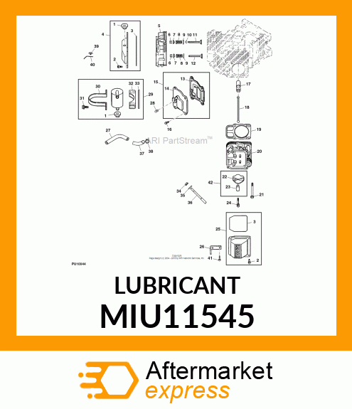 LUBRICANT, CAMSHAFT 1 OZ MIU11545