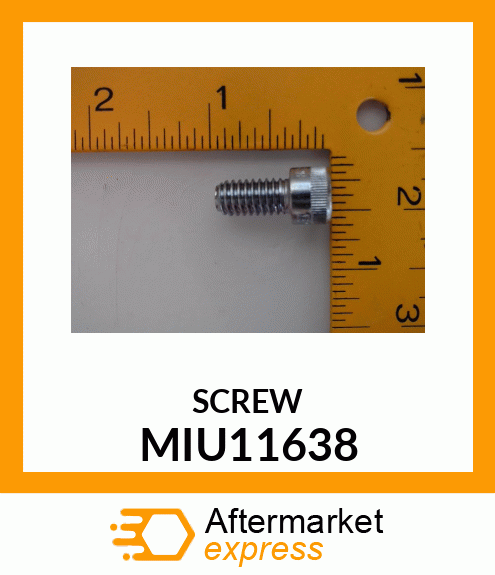 SCREW,T45,6 LOBE DRV SOCKET HD CAP MIU11638