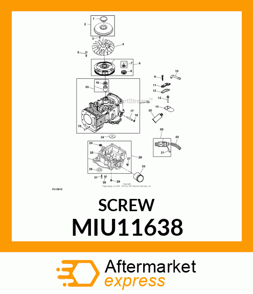 SCREW,T45,6 LOBE DRV SOCKET HD CAP MIU11638