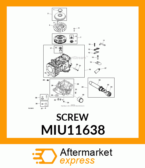 SCREW,T45,6 LOBE DRV SOCKET HD CAP MIU11638