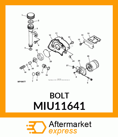 DRAIN PLUG, PLUG, DRAIN MIU11641