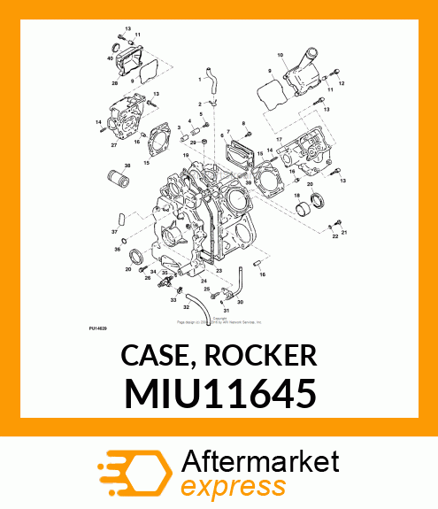 CASE, ROCKER MIU11645