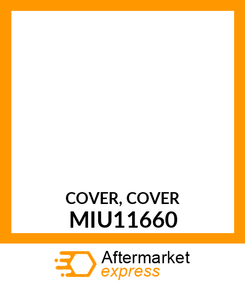 COVER, COVER MIU11660