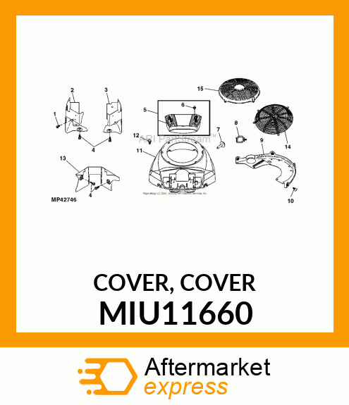 COVER, COVER MIU11660