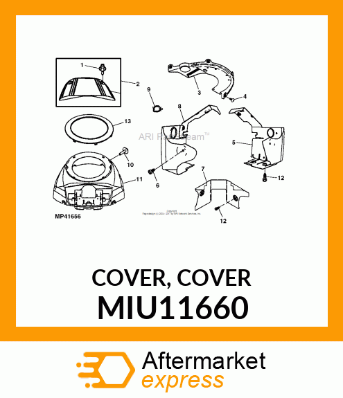 COVER, COVER MIU11660