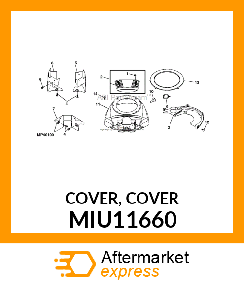 COVER, COVER MIU11660