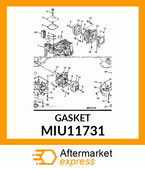 GASKET MIU11731