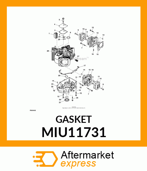 GASKET MIU11731