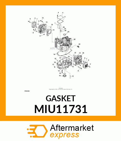 GASKET MIU11731