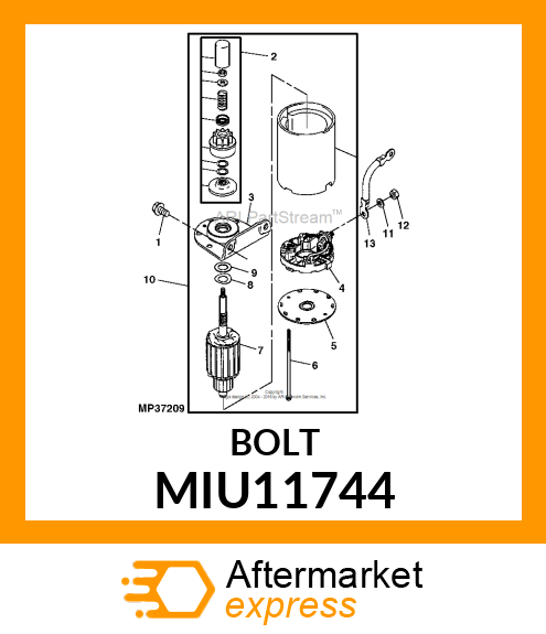 BOLT MIU11744