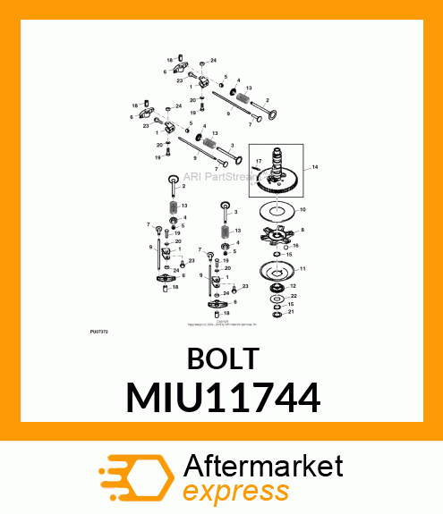 BOLT MIU11744