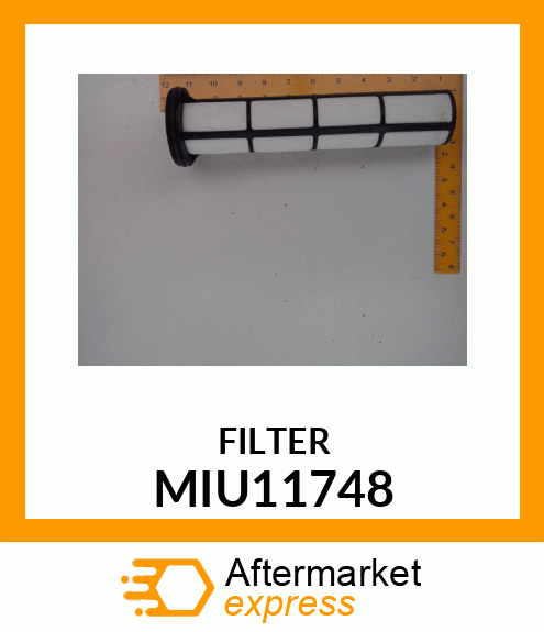 ELEMENT, AIR FILTER, (SAFETY) MIU11748