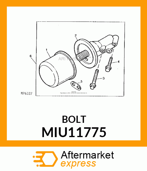 BOLT MIU11775