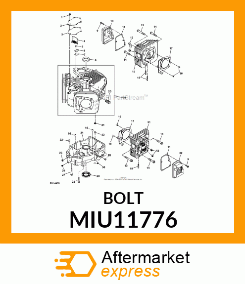 BOLT MIU11776