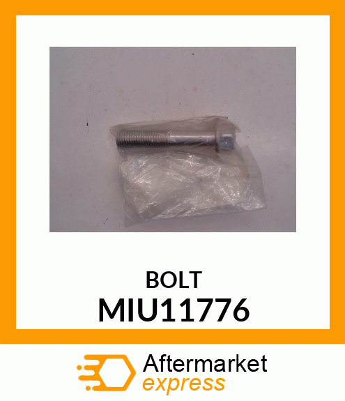 BOLT MIU11776