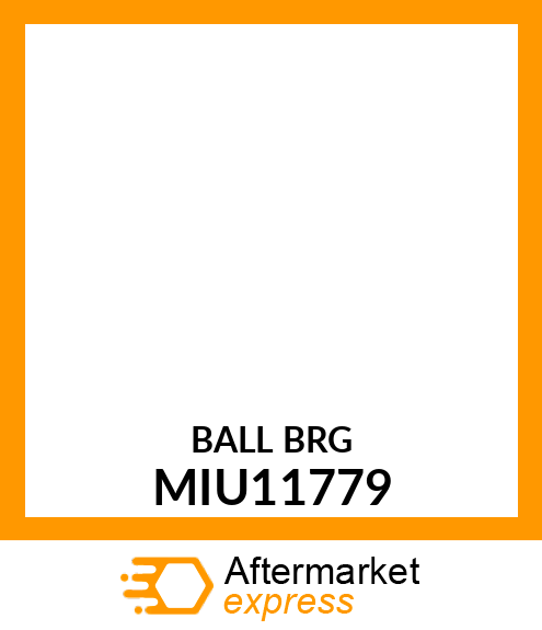 BALL BEARING, BEARING MIU11779