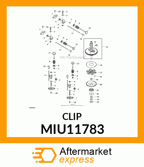 BRACKET MIU11783