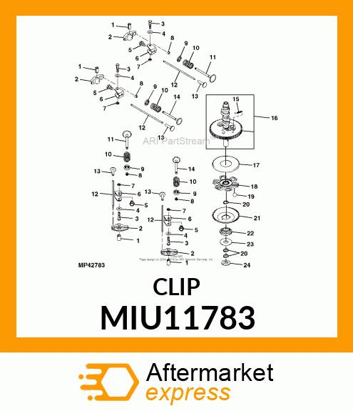 BRACKET MIU11783