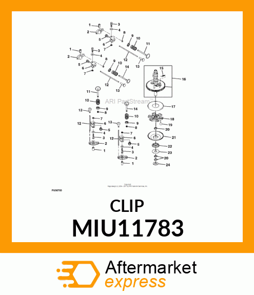 BRACKET MIU11783