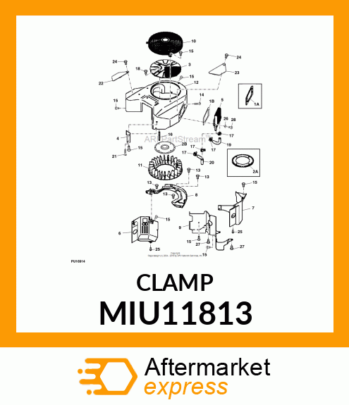 CLAMP MIU11813