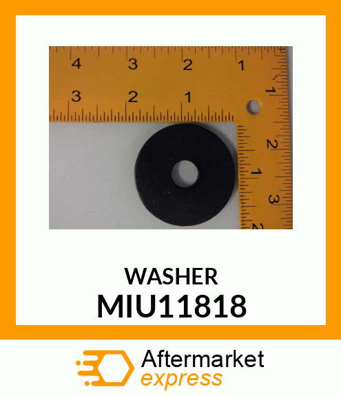 WASHER, WASHER, 12.2X46X3 MIU11818