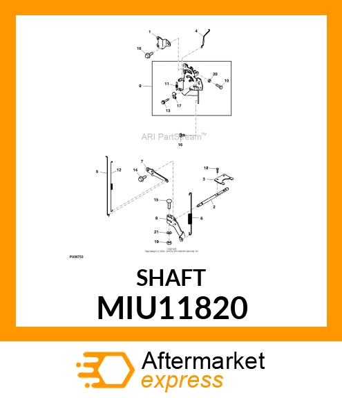 SHAFT MIU11820