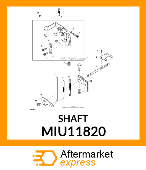 SHAFT MIU11820