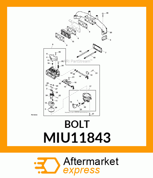 BOLT, BOLT MIU11843