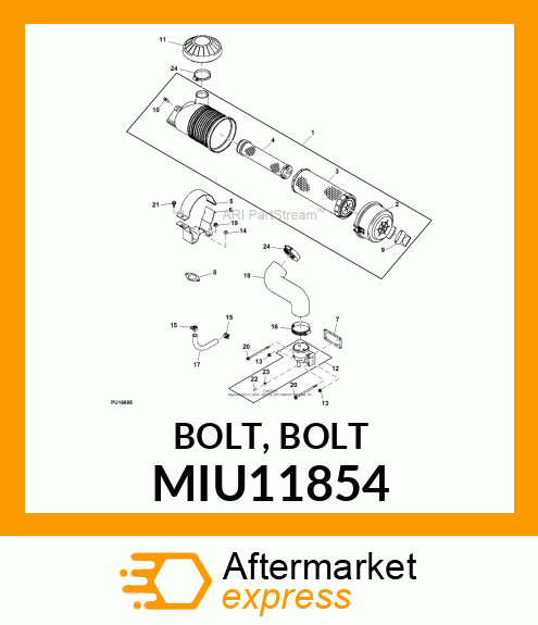 BOLT, BOLT MIU11854