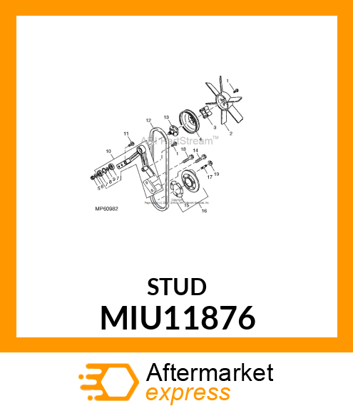 BOLT MIU11876