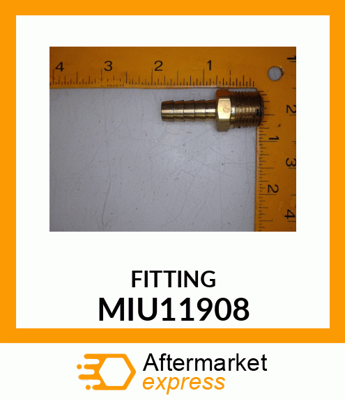 FITTING, BARBED MIU11908