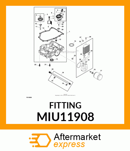 FITTING, BARBED MIU11908