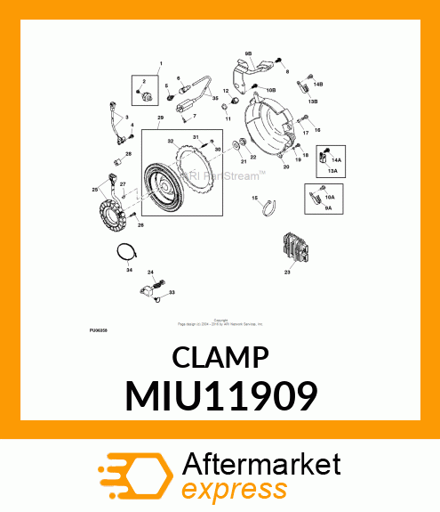 CLAMP MIU11909