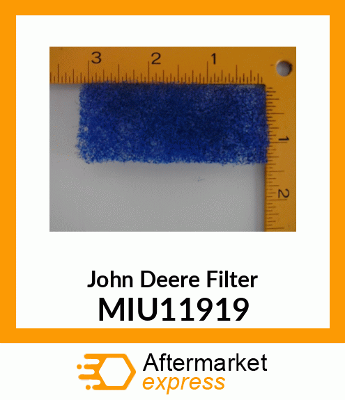 FILTER, BREATHER MIU11919