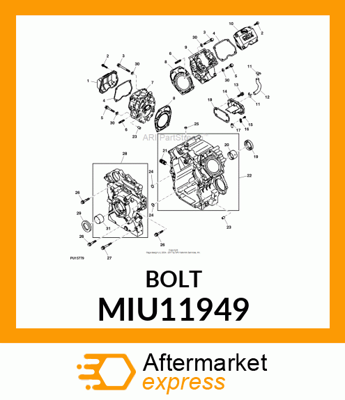 BOLT MIU11949